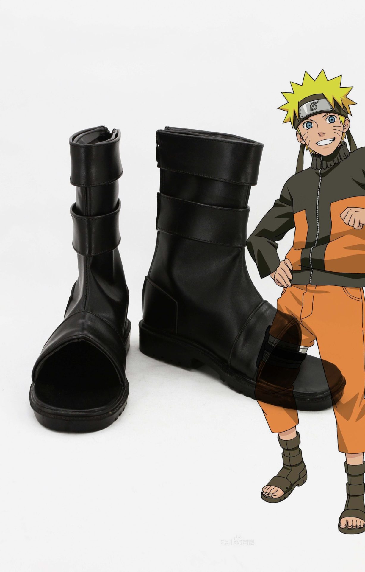 Naruto Shippuden Uzumaki Naruto Ninja Cosplay Chaussures