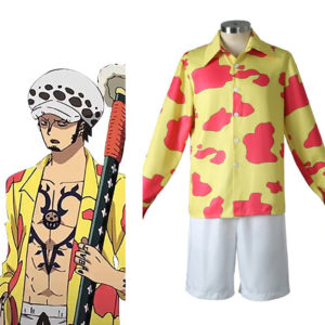 One Piece Film: Red Trafalgar D. Water Law Cosplay Costume
