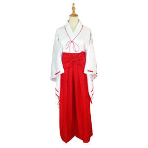 Inuyasha Kikyo Cosplay Costume