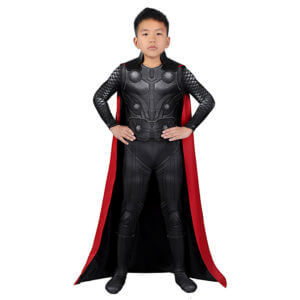 Avengers: Infinity War 3 Enfant Thor Conbinaison Cosplay Costume