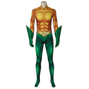 Film Aquaman Curry Combinaison Cosplay Costume