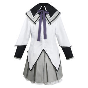 Puella Magi Madoka Magica Homura Akemi Cosplay Costume