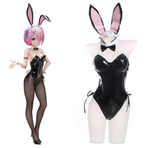 Re:Zero kara Hajimeru Isekai Seikatsu Rem Ram Bunny Girl Cosplay Costume