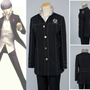 Shin Megami Tensei: Persona 4 P4 Uniforme pour Garcons Cosplay Costume