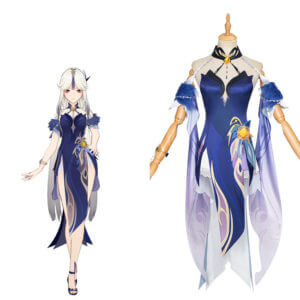 Genshin Impact Ningguang Orchid’s Evening Gown Cosplay Costume