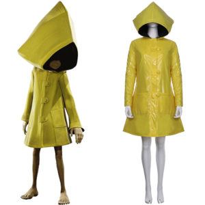 Little Nightmares 2 Six Imperméable Jaune Cosplay Costume