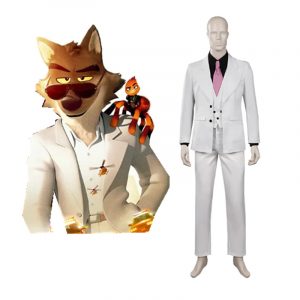 The Bad Guys Wolf Adult Jeu Cosplay Costume