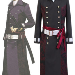 Hakuoki Chikage Kazama Escrimeur Uniforme Cosplay Costume