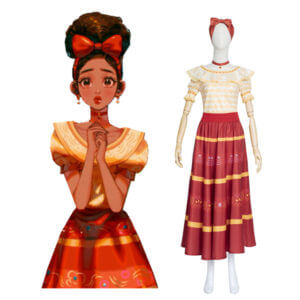 Encanto Adulte Dolores Carnaval Cosplay Costume