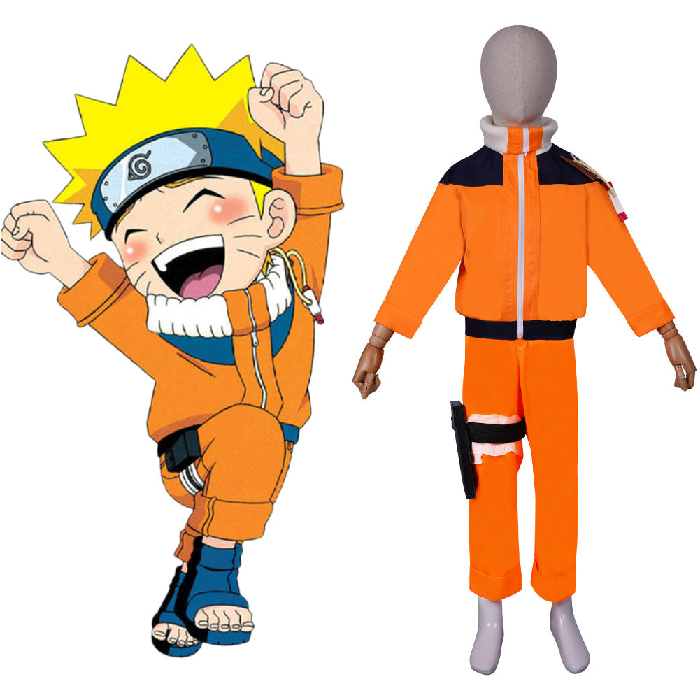 Naruto Shippuden Naruto Uzumaki Costume Enfant Cosplay Costume