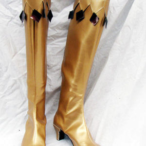Sailor Moon Botte d'or Cosplay Chaussures