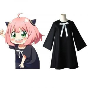 Spy × Family Anya Forger Enfant Cosplay Costume