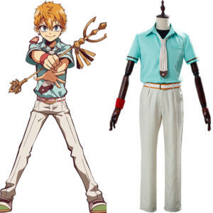 Jibaku Shounen Hanako-kun Minamoto Kou Cosplay Costume