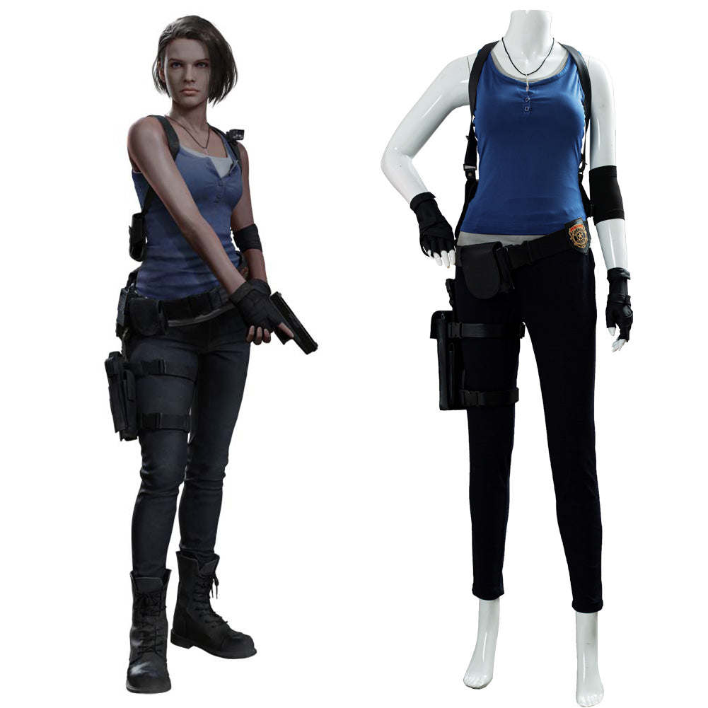 Resident Evil 3 Remake Jill Valentine Cosplay Costume