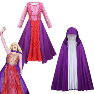 Hocus Pocus Sarah Sanderson Enfant Cosplay Costume