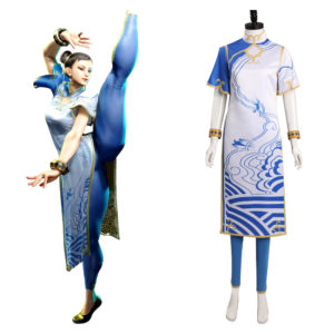 Street Fighter 6 SF Chun-Li Cosplay Costume