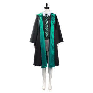 Harry Potter Slytherin Serpentard Tenue Femme Cosplay Costume