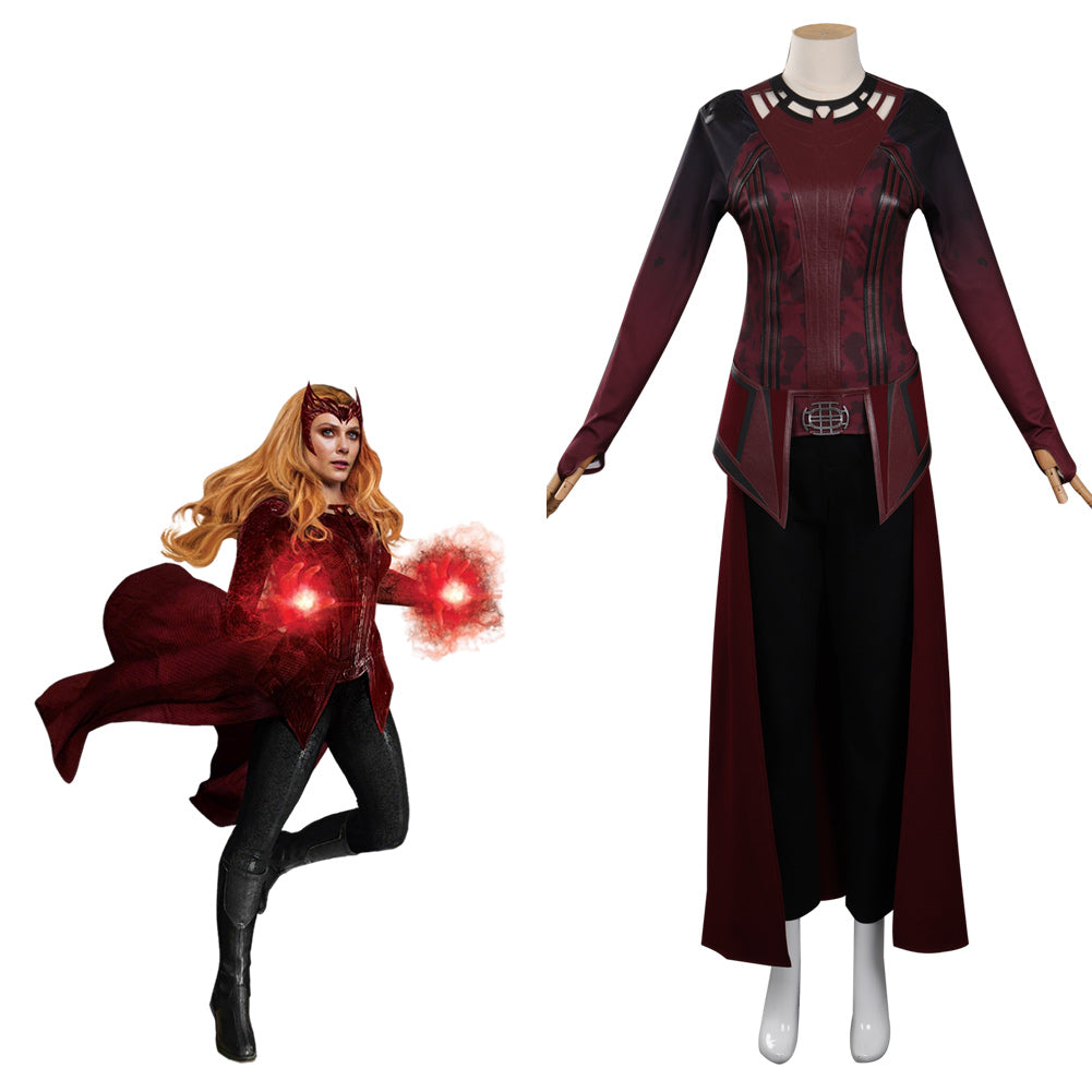 Doctor Strange in the Multiverse of Madness Scarlet Witch Wanda Cosplay Costume