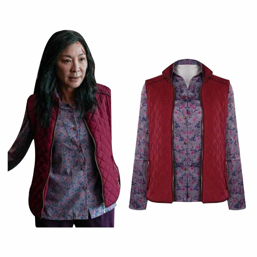 Everything Everywhere All at Once Evelyn Wang Cosplay Costume