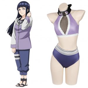 Naruto Hinata Hyuga Maillot De Bain Cosplay Costume Design Original -Cossky