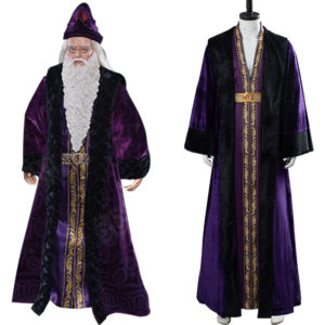 Harry Potter Professeur Albus Dumbledore Cosplay Costume