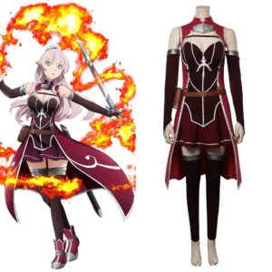 Skeleton Knight in Another World Ariane Cosplay Costume