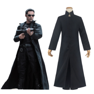 Matrix Neo Uniforme Coupe-vent Cosplay Costume