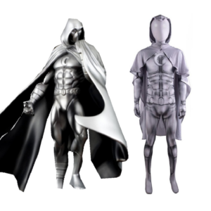 Moon Knight Marc Spector Manteau Combinaison Carnaval Cosplay Costume