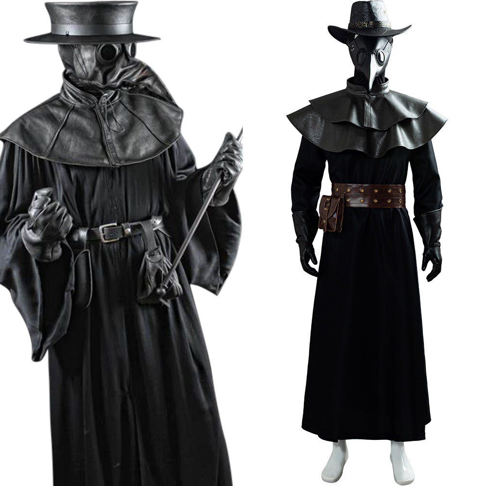 Médecin de Peste Plague Doctor 2020 Halloween Cosplay Costume