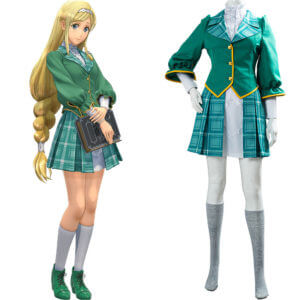 Sakura War Claris Tenue Scolaire Cosplay Costume