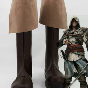 Assassin's Creed 4/IV: Black Flag Edward Kenway Cosplay Chaussures