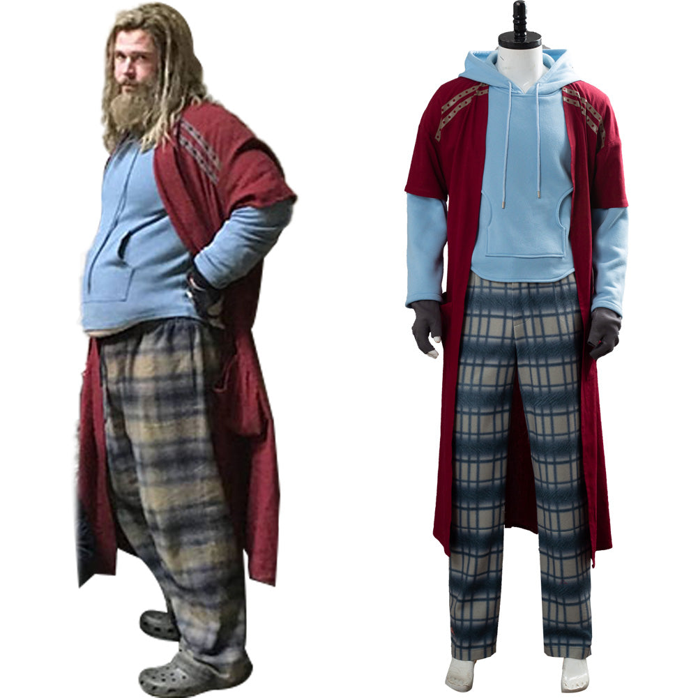 Avengers 4 Endgame Thor Pyjama Fat Thor Costume Cosplay Costume
