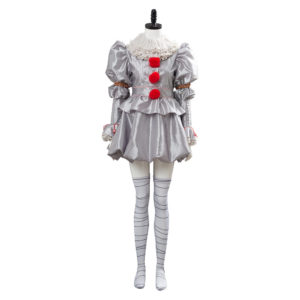 Ca film 2019 It: Chapter Two Pennywise Femme Robe Cosplay Costume
