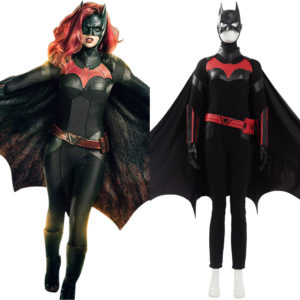 DC TV Batwoman Kathy Kane Batwoman Tenue Cosplay Costume