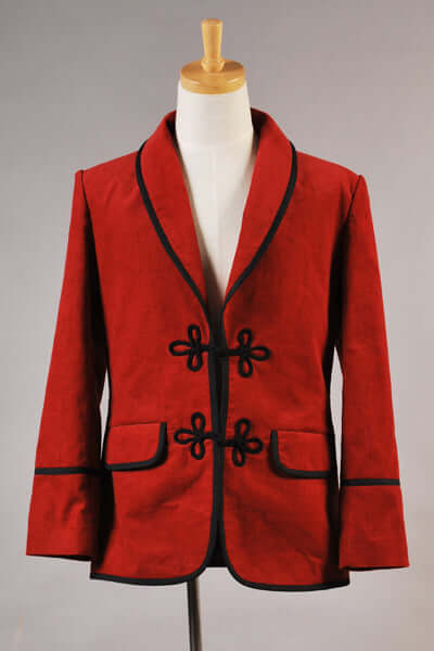 Doctor Who 3e Dr Veste Rouge Cosplay Costume