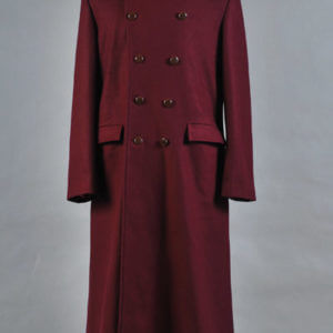 Doctor Who 4e Dr Manteau Rouge Cosplay Costume