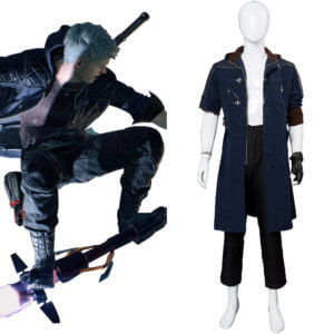 Devil May Cry 5 DMC 5 Nero Cosplay Costume En Canevas