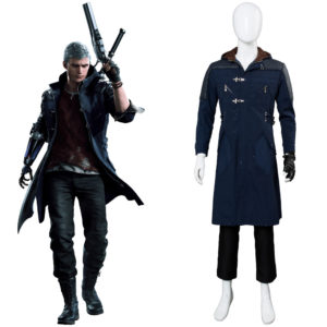 Devil May Cry V DMC 5 Nero Manteau Cosplay Costume Ver A