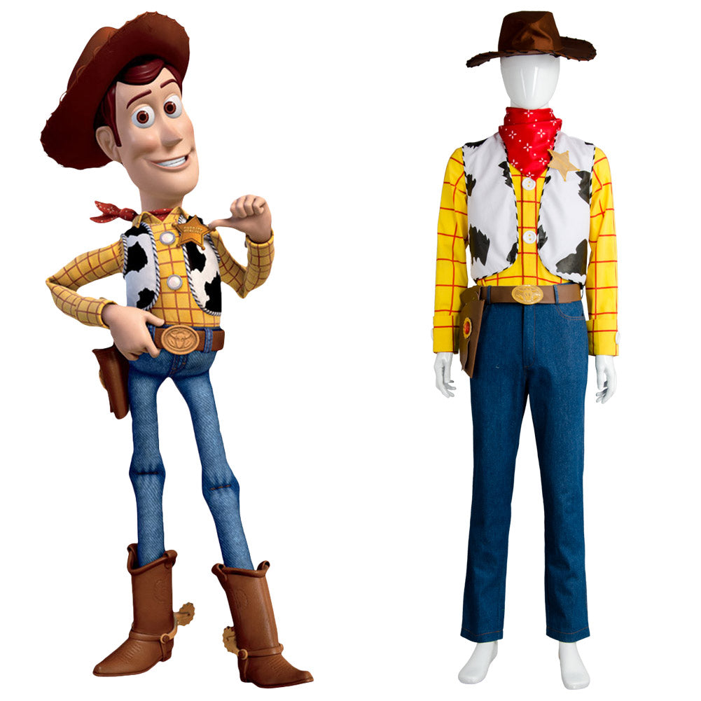 Disney Toy Story 4 Shérif Woody Cosplay Costume