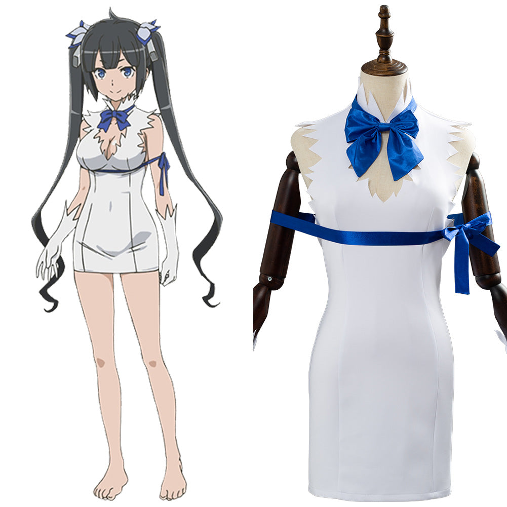 Dungeon ni deai o motomeru no wa machigatteiru daro ka DanMachi Hestia Cosplay Costume