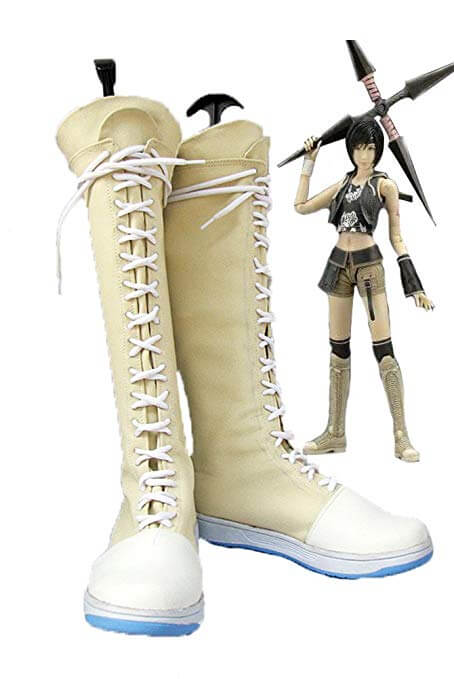 Final Fantasy 7 Yuffie Cosplay Chaussures