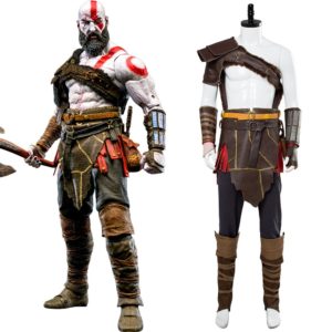 God of War 4 Kratos Nordic Cosplay Costume