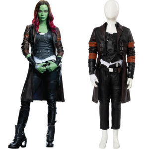 Guardians of the Galaxy 2 Gamora Costume Ver. Enfant Cosplay Costume