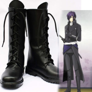 Hakuoki Saitou Hajime Cosplay Chaussures