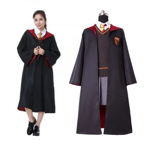 Harry Potter Gryffindor Uniforme Scolaire Hermione Granger Cosplay Costume Version Adulte