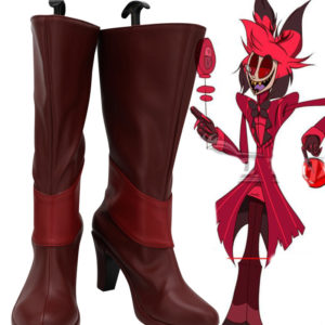 Hazbin Hotel Alastor Bottes Cosplay Chaussures