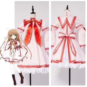 Rewrite Kotori Kanbe Robe Cosplay Costume