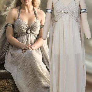 Le Trône de fer Daenerys Targaryen Robe Cosplay Costume