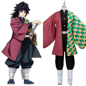 Les Rôdeurs de la nuit Giyu Tomioka Cosplay Costume