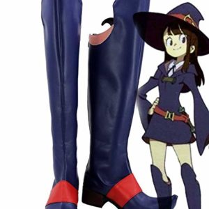 Little Witch Academia Atsuko Bottes Cosplay Chaussures